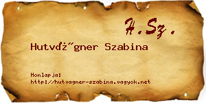 Hutvágner Szabina névjegykártya